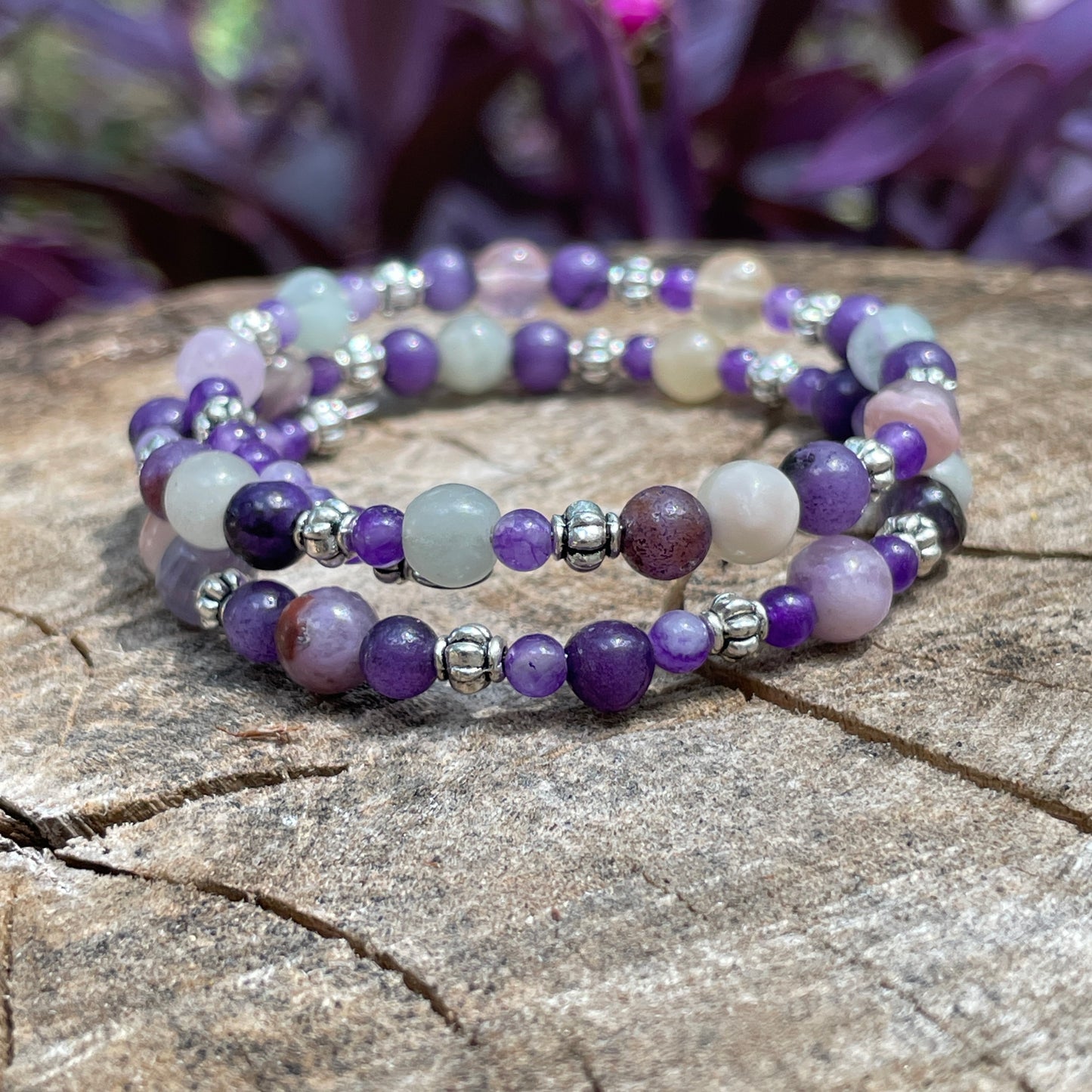 Natural Amethyst Bracelet