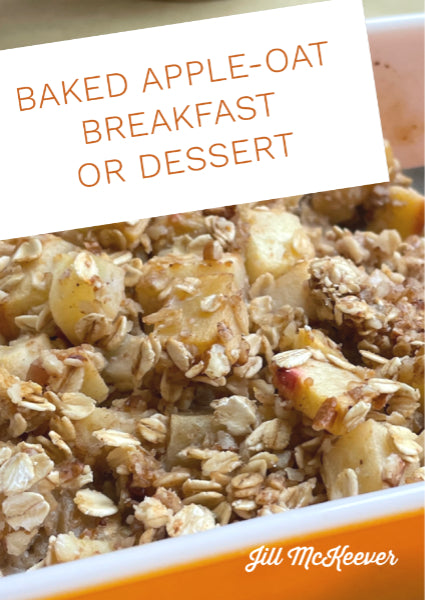Baked Apple-Oat Breakfast or Dessert Recipe