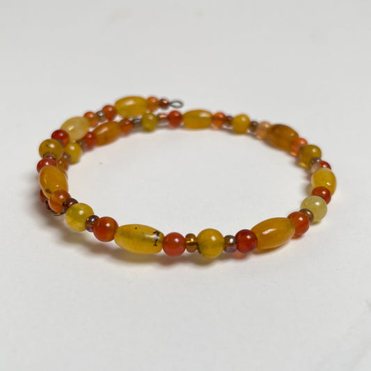 Boost Your Spirit | Carnelian Jade Bracelet