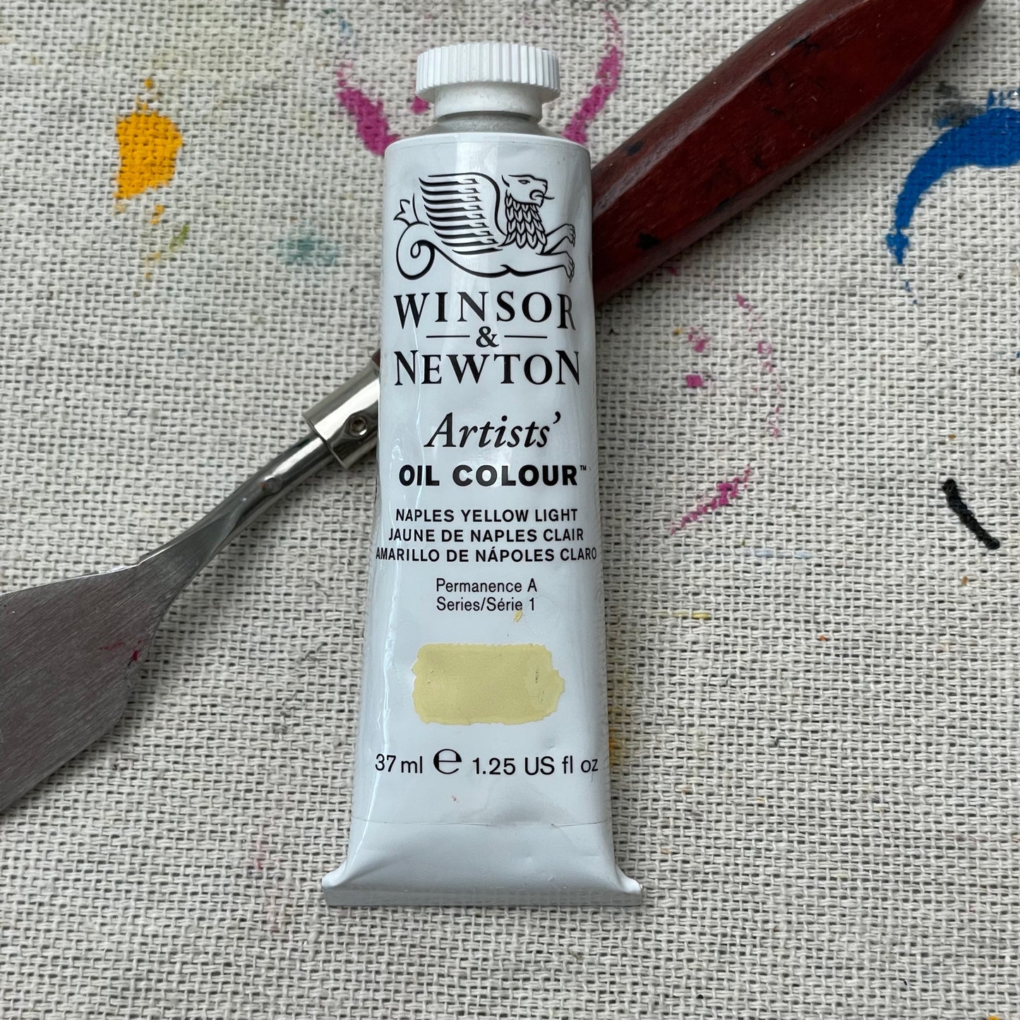 Winsor & Newton Oil Paints NAPLES YELLOW LIGHT | Series 1