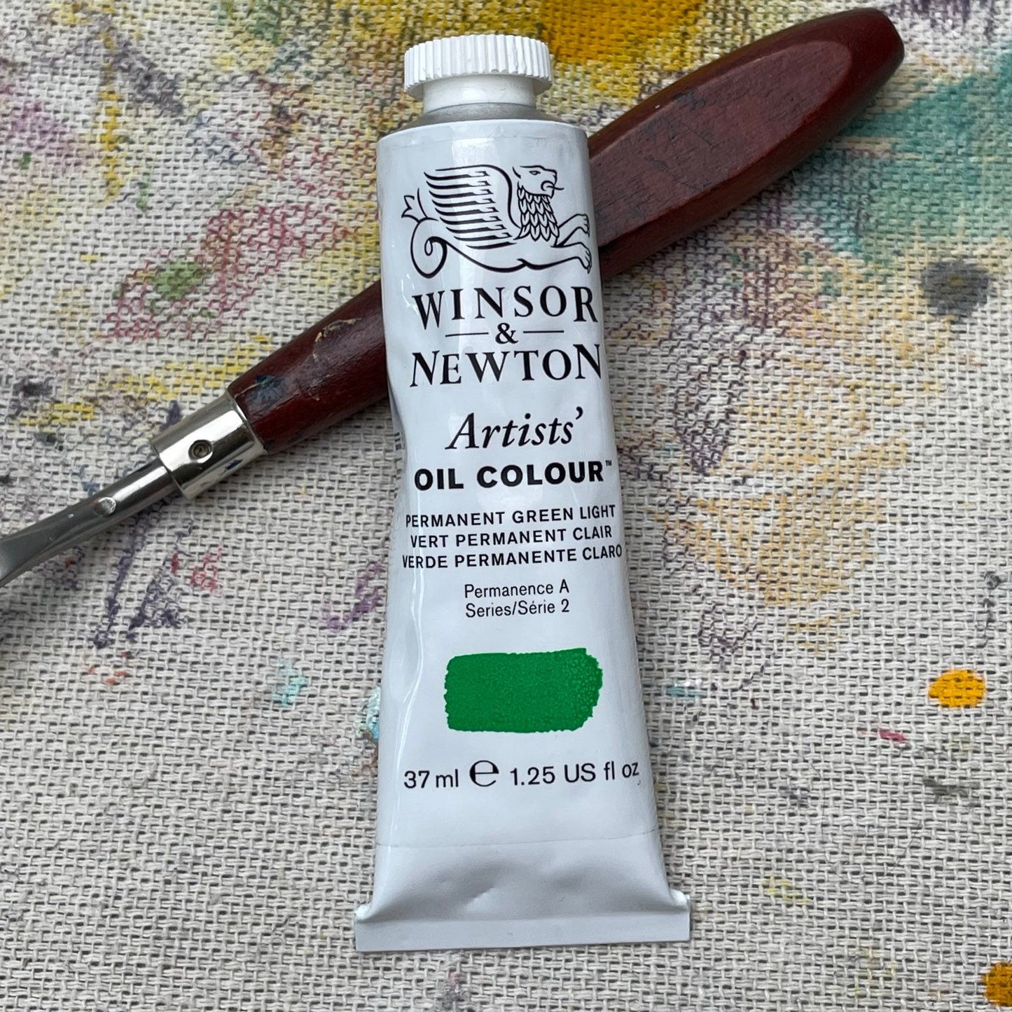 Winsor & Newton Oil Paints PERMANENT GREEN LIGHT | Series 2