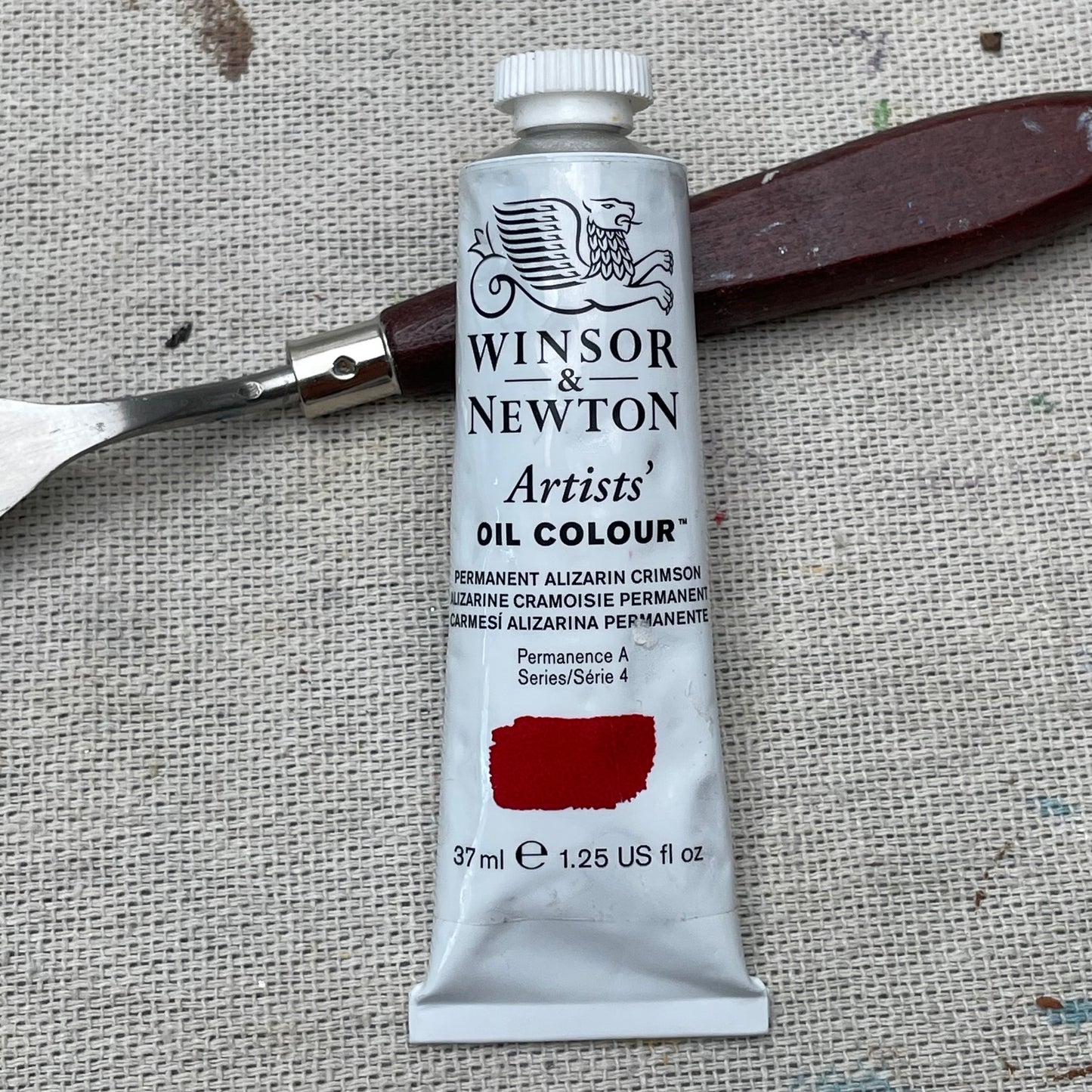 Winsor & Newton Oil Paints PERMANENT ALIZARIN CRIMSON | Series 4