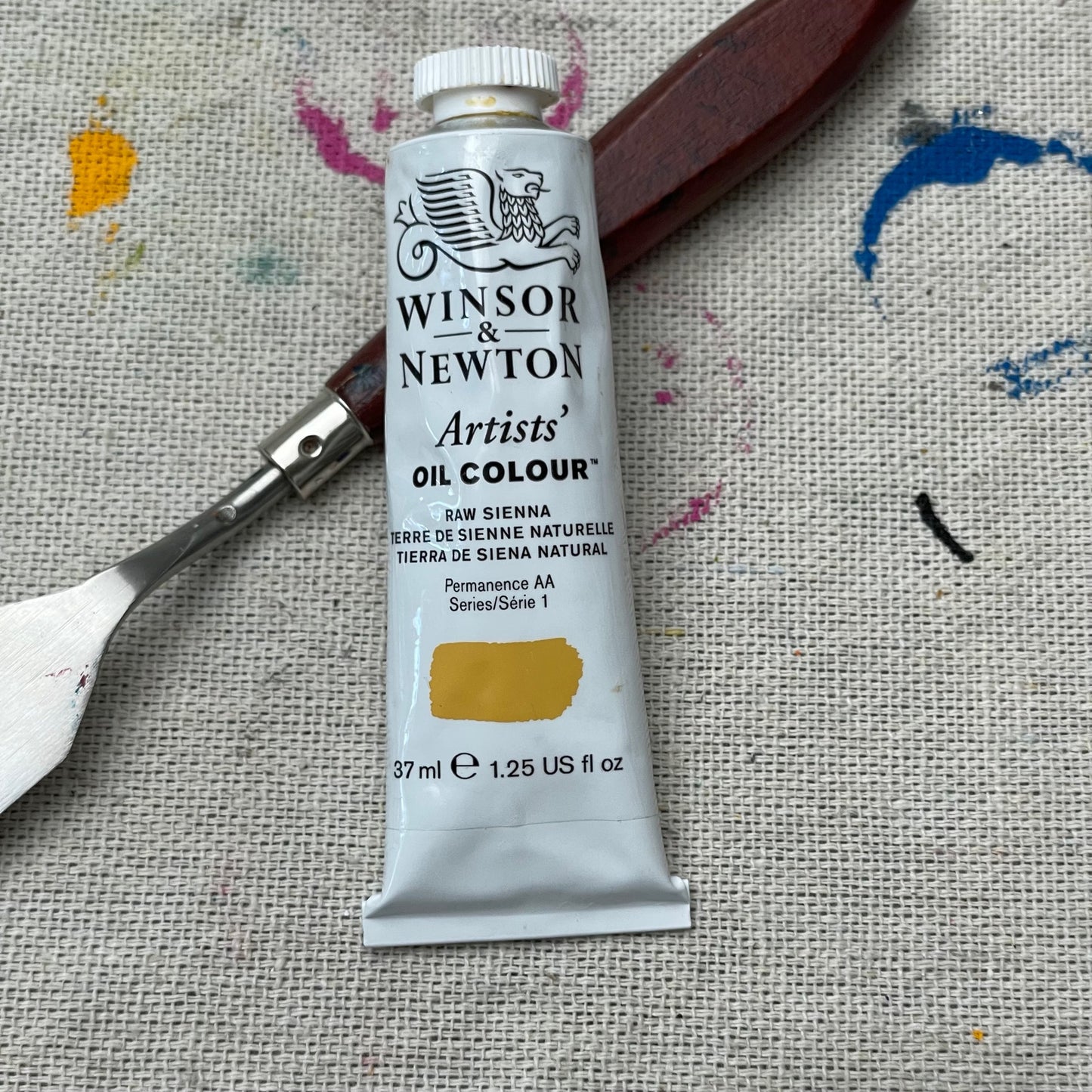Winsor & Newton Oil Paints RAW SIENNA | Series 1