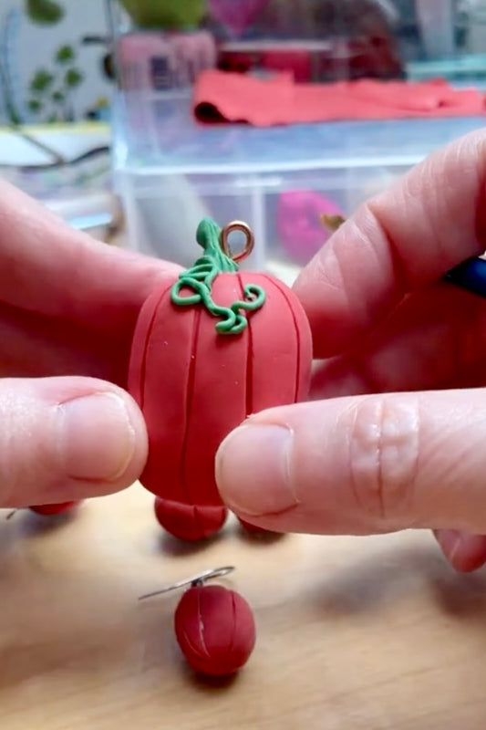 Pumpkin Bag Charm