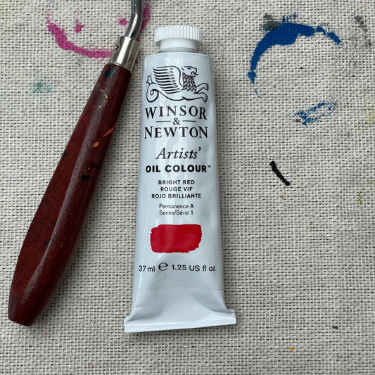 BRIGHT RED | Series 4 Winsor & Newton Oil Paint