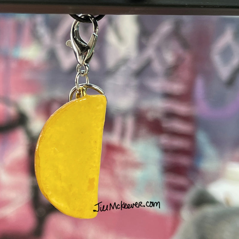 Hand Sculpted Taco Earrings