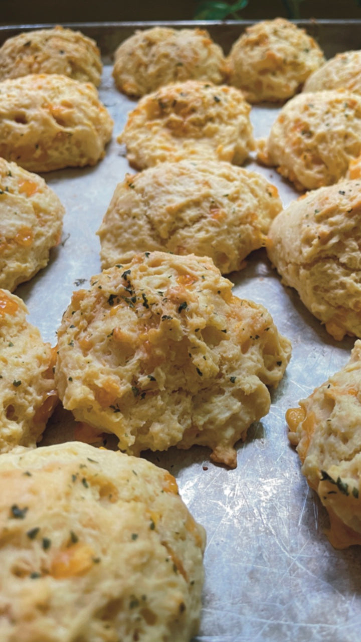 Garlic-Cheese Biscuits