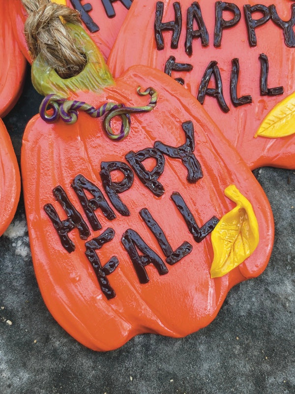 “Happy Fall” Ornament