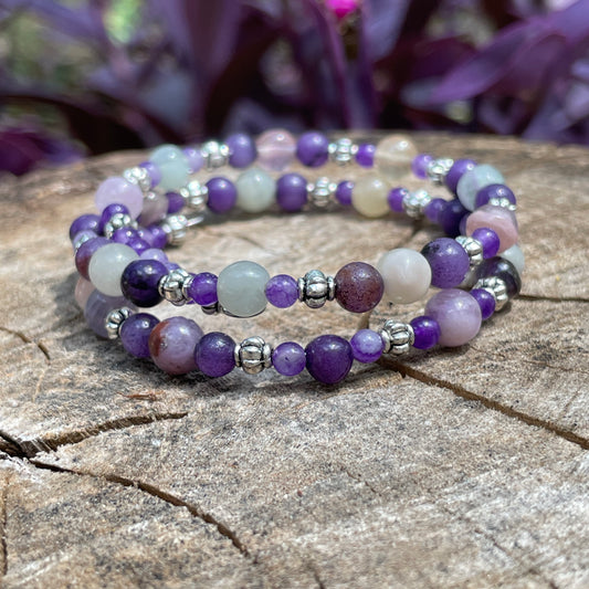 Natural Amethyst Bracelet