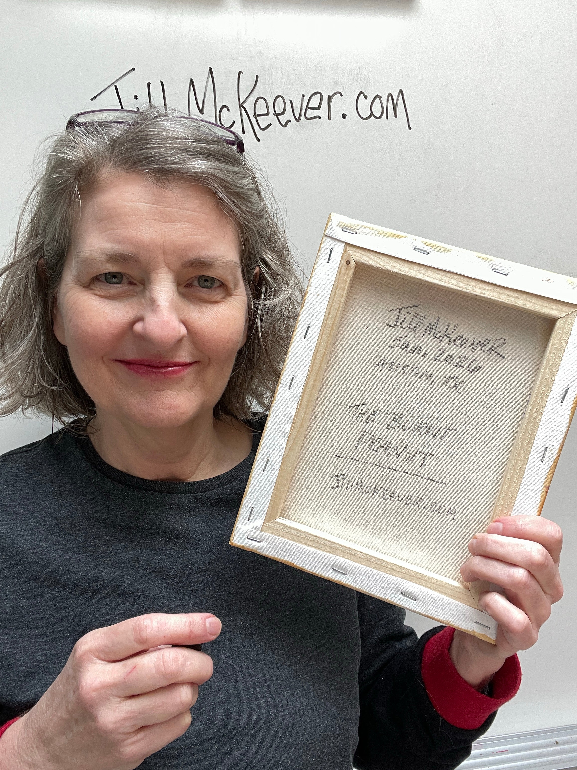 Art Commission for Burnt Peanut Fan Art Painting 11x14 - Deposit to Secure Commission