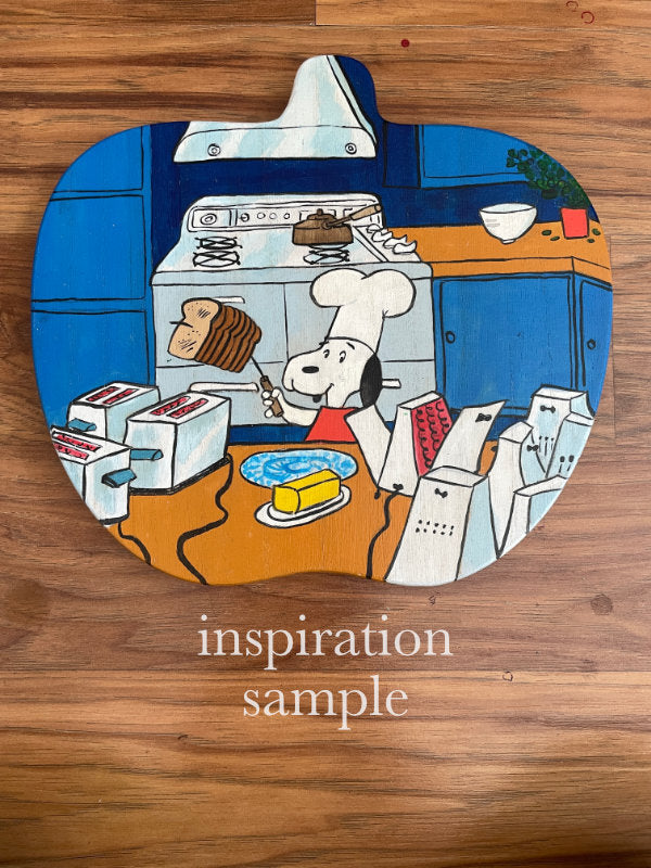 Paint Your Own: Holiday Themed Lazy Susan