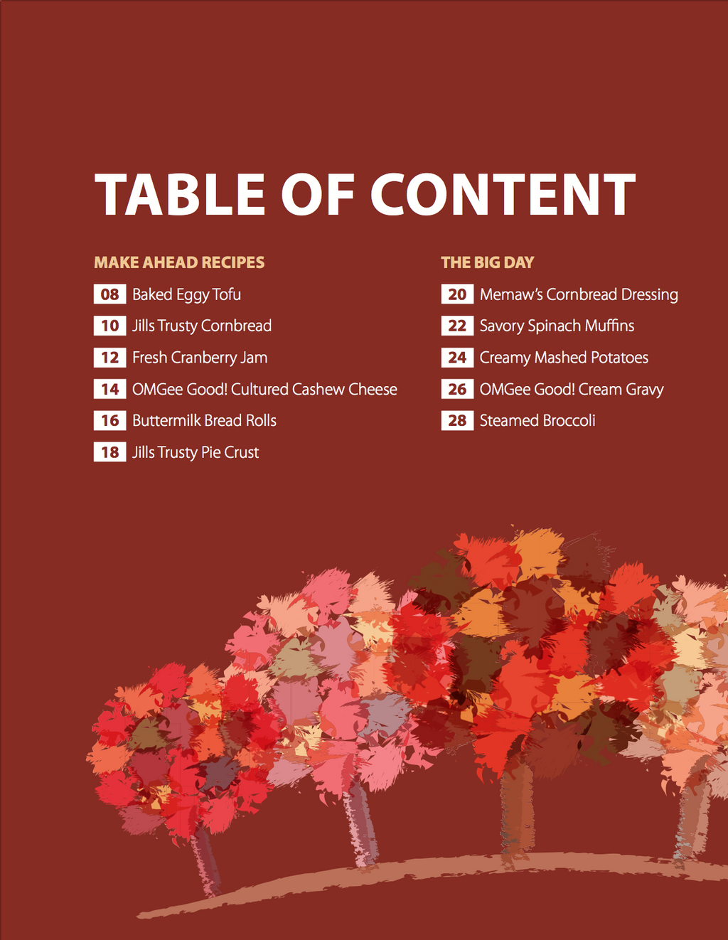 Jill's Plant-Based Thanksgiving Recipes 2016