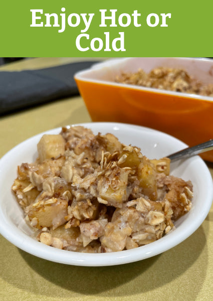 Baked Apple-Oat Breakfast or Dessert Recipe