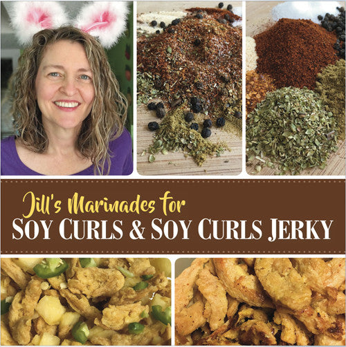 Jill's Marinades for Soy Curls and Soy Curls Jerky